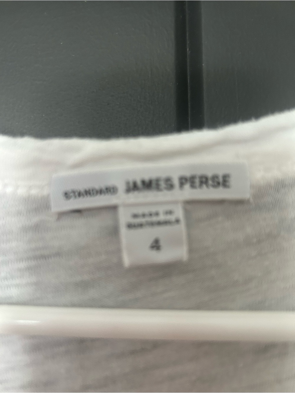 James Perse White Sheer Long-Sleeve Crewneck Tee ๐bundle2 and SAVE 10%๐ - Picture 5 of 6